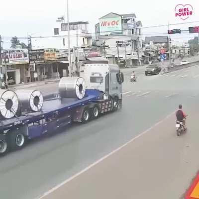 Not securing the load