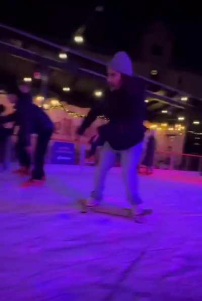 Let me scare everyone who already can barely stand properly so they can fall on ice.