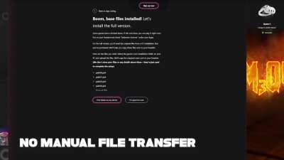 We've launched the easiest way to install your favorite VR game ports by Team Beef VR!🎉 

With just a few clicks, all the data game files will be automatically sideloaded to your Quest - no SideQuest PC app, no manual file transfer, just pure auto-magic. 