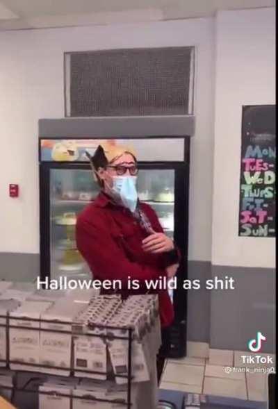 On your lunch break, Squidy?