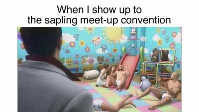 Needy little saplings