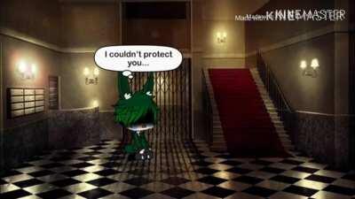 So this is the sister location true ending? (Note:I added my own music cuz the video was silent also censored)