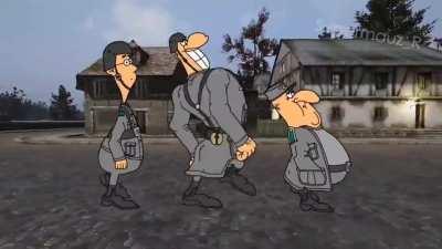 Video of Wehrmacht troops walking through Poland, circa 1939.
