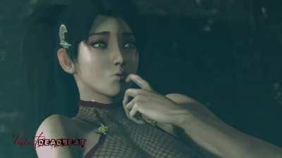 Demonic Mirror EP1 Preview - Honoka getting Gangbanged while Momiji enjoys the view!