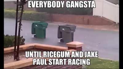 Ricegum and Jake Paul racing