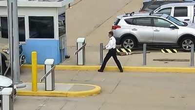 United Airlines pilot charged in bizarre ax attack at Denver airport.