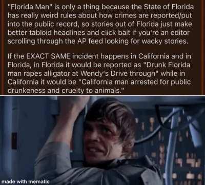 you’ve ruined Florida man