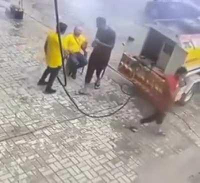 They could start their own sinkhole swim team at this point