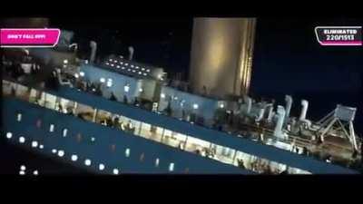 Fall guys and titanic crossover