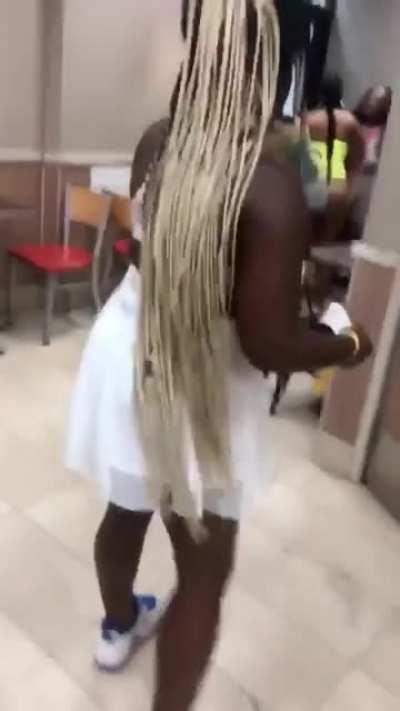 Fighting at a restaurant