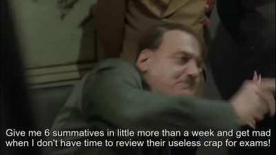 A little video I made out of frustration towards the IB and online school, hope you enjoy