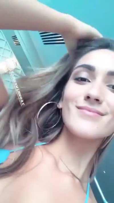 Backstage at swimweek