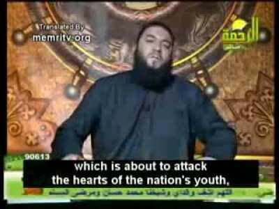 Muslim cleric warns about dangers of 'Valentine virus', 'The worst virus'.