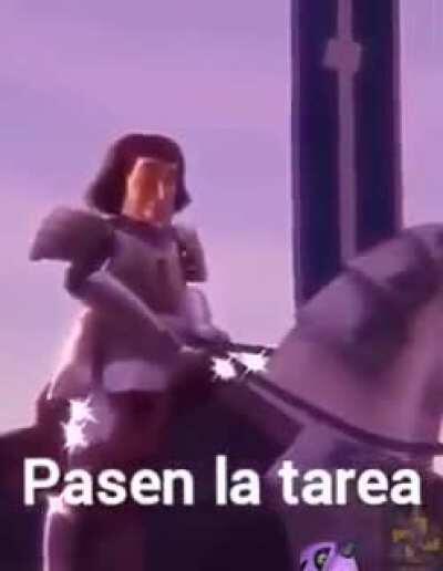 Pasen la tarea