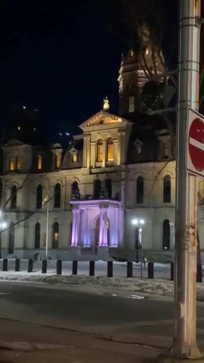 Rave night at the Legislature?