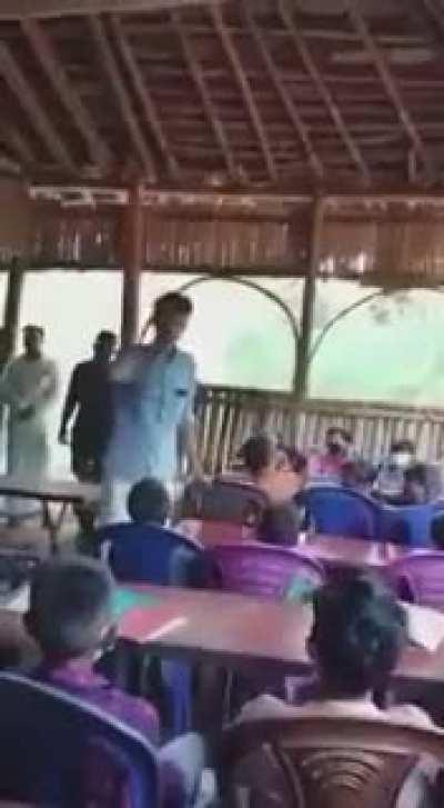Extremist spreading hate among school children
