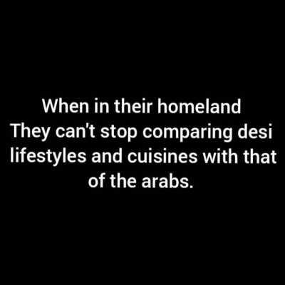 Shawarmas are like burgers but instead of imitating white people they imitate arabs