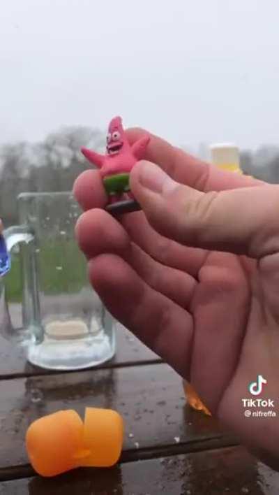 He just wants the toy