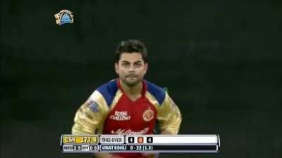 Found an old footage of a right arm quick bowler getting thrashed.( Circa 2012) 