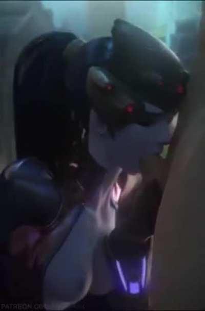 Widowmaker blowjob