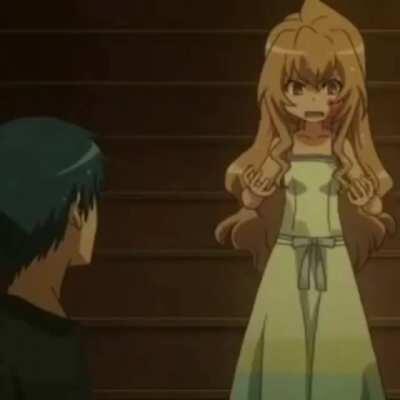 Ami knocks the crap out of Taiga