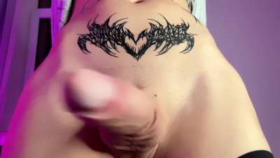 Are you hypnotized by my fat girlcock yet? 
