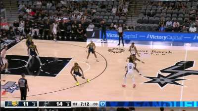 Steph Castle catches flight