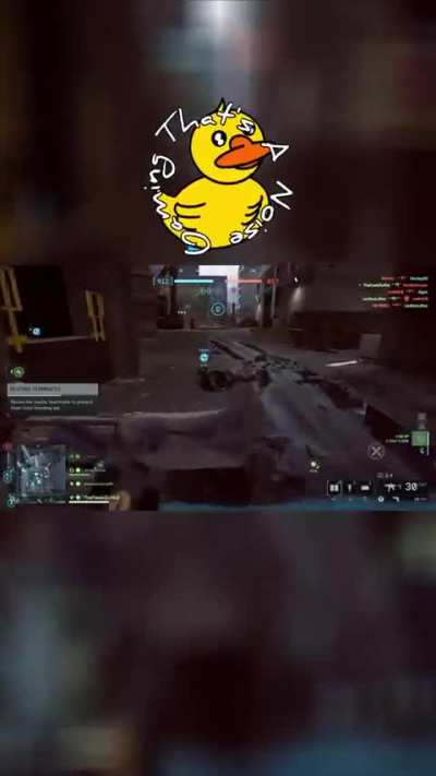 And then I was sideways