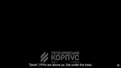 A Ukrainian reconnaissance team clears Russian positions and takes 7 POWs in the Kharkiv region. 3rd Army Corps, published November 13th 2025.