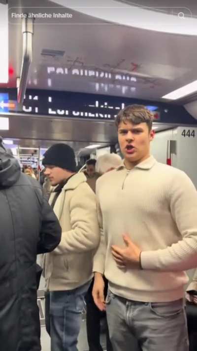 2 Sigma Boys in the subway