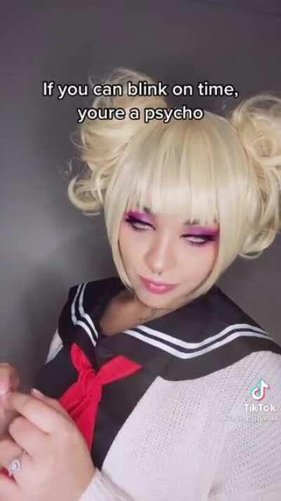 She actually sending us a Morse code message. But idk morsecode. What are you trying to tell us!!!?!!?