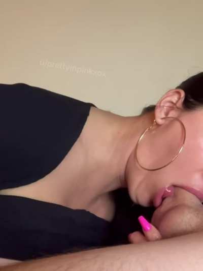 Starting her day off right!