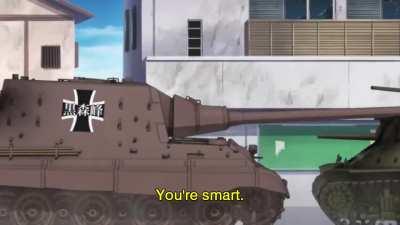 Rabbits vs Tiger [Girls und Panzer]