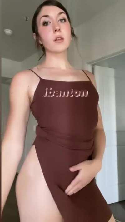 Brown dress