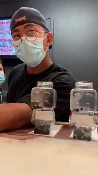 Karen is upset that Asian people own a business