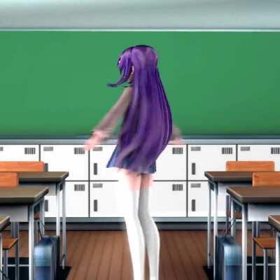 I was bored and had SFM open. YURI SPEEEEN