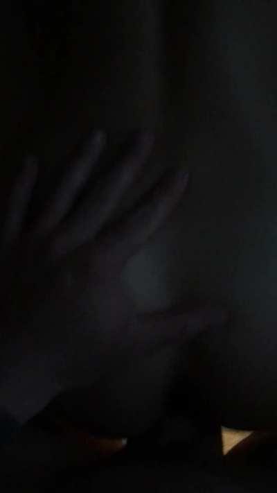 Snuck away from the party for a quickie in our friends guest room