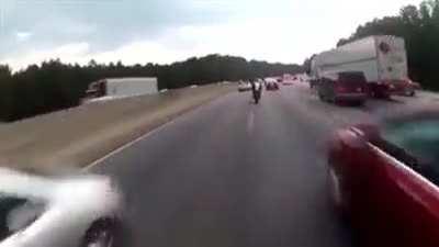 Idiots in motorcycles
