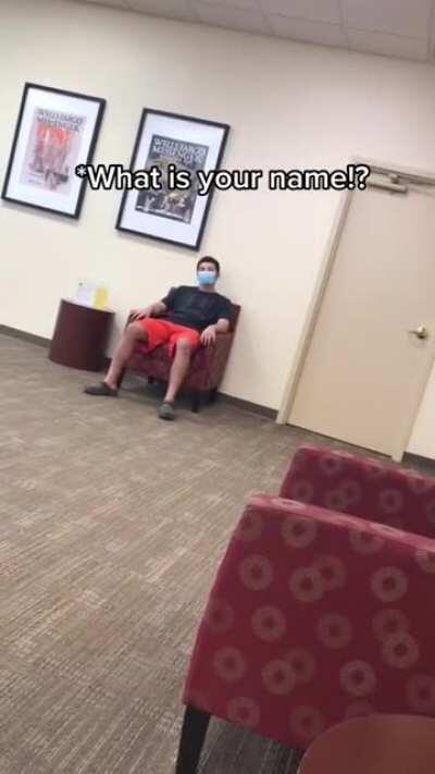 Silent public freakout