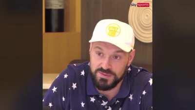 Tyson Fury: “ I don’t believe AJ is as good as they crack him up to be”.