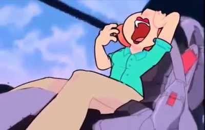 ピーターを呼ぶロイス・グリフィン