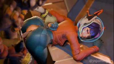 Juno getting welcomed to the roster (JojoMingles)