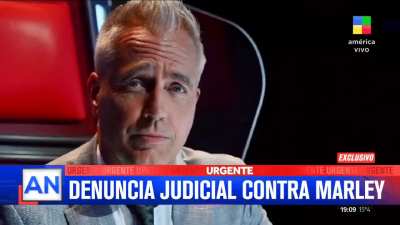 Denunciaron a Marley por corrupción de menores