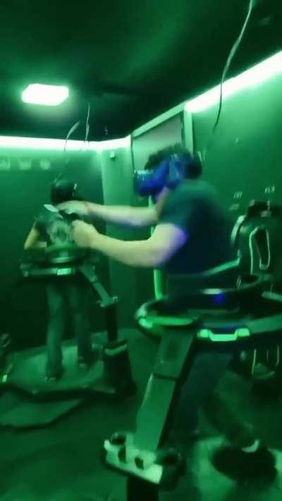 Bro running for his life