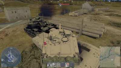 Not every moving tank is alive!