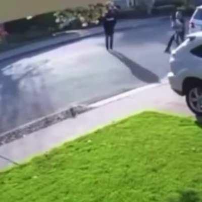 Attempted armed robbery caught on video