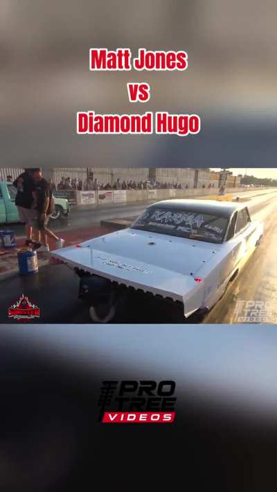 Great race between Matt Jones and Diamond Hugo (no-prep)