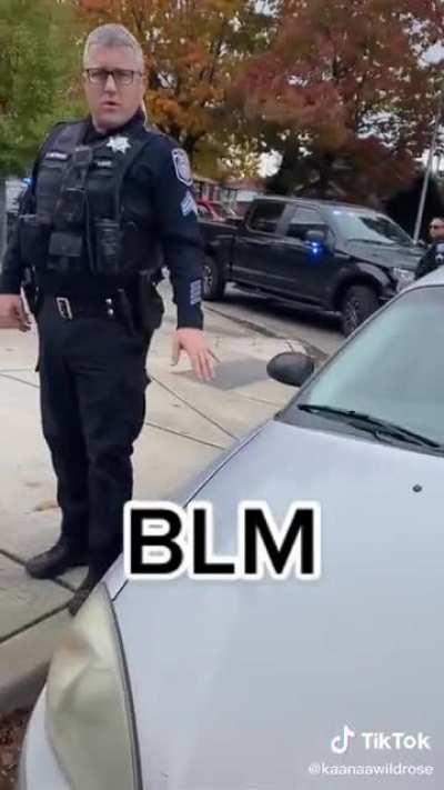 He was about to get arrested for nothing. Camera lady steps in and cops change their tune.