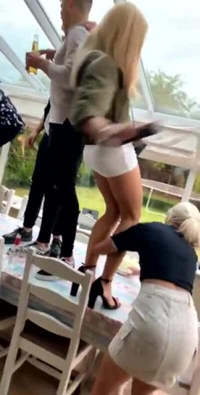 Table dancing ain't for drinkers