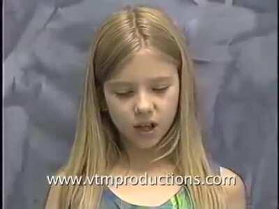 Scarlett Johansson audition for the role of Judy Shepherd in Jumanji (1994)